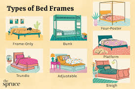 7 types of bed frames and how to choose one