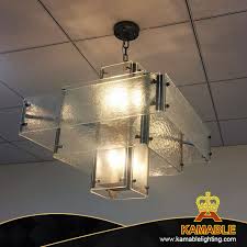 Modern Square Glass Pendant Lamp Ka1714