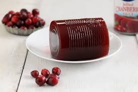 first canned cranberry sauce