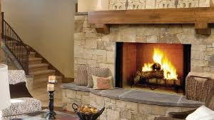 Radiant Wood Burning Fireplace