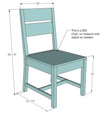 Classic Chair Plans Furniture Plans