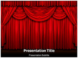 Stage Curtain Powerpoint Templates Powerpoint Presentation