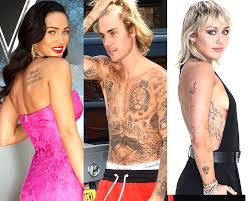 celebrities with tattoos photos of