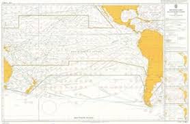 Admiralty 5128 Planning Chart Routeing South Pacific Ocean