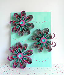 Diy Paper Flower Wall Art Running