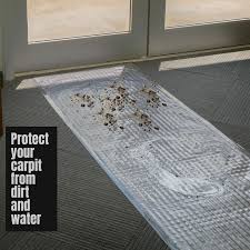 vinyl plastic carpet protector mat