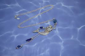 long mermaid sea gl necklaces