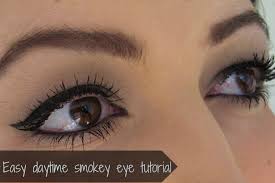 easy daytime smokey eye tutorial