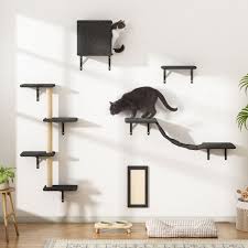 Coziwow Wall Mounted Shelves Set Cat