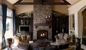 50 stone fireplace design ideas the