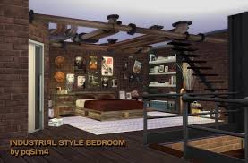 Browse a wide selection of industrial furniture for bedrooms on houzz in a variety of styles and sizes, including wooden and mirrored bedroom furniture options. Industrial Style Bedroom At Pqsims4 Sims 4 Updates
