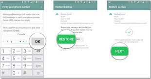 how to re whatsapp backup from
