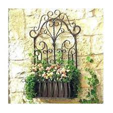Wrought Iron Wall Planter At Best