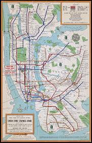 brooklyn subway map art