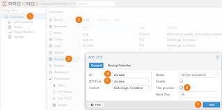 zfs pool import proxmox single host