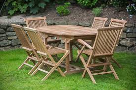 Beautiful and solid wood legs with clear and clean texture, combined with the design inspiration of the medieval modern style. 8 Seater Patio Set Teak 8 Seater Garden Table And Chairs Gfl Ottena Garden Furniture