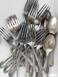 how to clean silverware easily