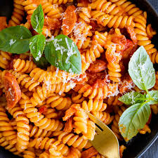 tomato chorizo pasta simply delicious