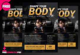 20 best gym fitness flyer templates