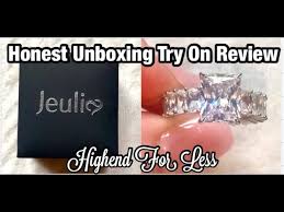 jeulia jewelry try on honest review