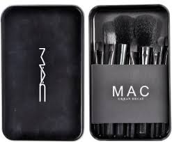 m a c cosmetic makeup brush set 12