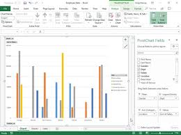 creating pivot charts in excel 2019