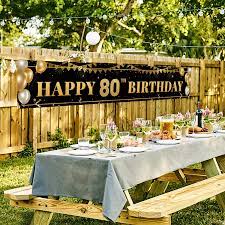 great 80th birthday party ideas for