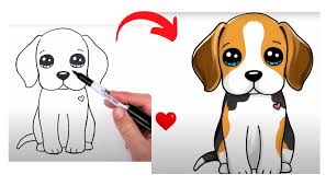 learn to draw a beagle easy step by