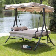 Seater Garden Swing Seat With Cushions