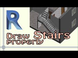 Revit How To Draw Stairs Properly