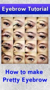 eye eyebrow makeup tutorials on the app