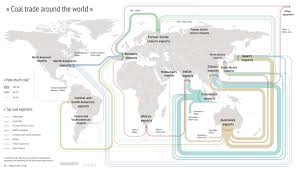 Thermal Power Plant Flow Chart Mapped The Global Coal Trade