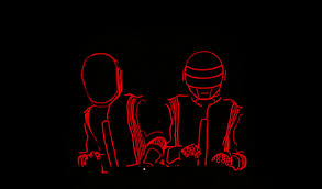 Daft punk logo red ultrahd wallpaper for wide 16:10 5:3 widescreen whxga wqxga wuxga wxga wga ; Daft Punk Shared By ãƒ«ã‚·ã‚¢ On We Heart It