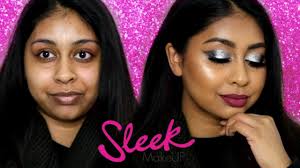 sleek makeup transformation party