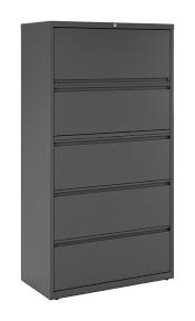 5 drawer metal lateral file cabinet