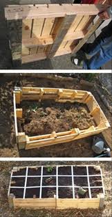 Build A Raised Bed Garden Using Pallets