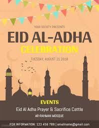 Eid Event Announcement Flyer Template Event Flyer