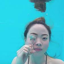 underwater makeup tutorial goes viral