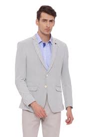 Solly Sport Suits Blazers Allen Solly Grey Wimbledon Blazer For Men At Allensolly Com
