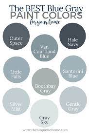 the best blue gray paint colors the