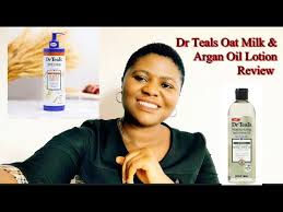 dr teals oat milk argan oil lotion