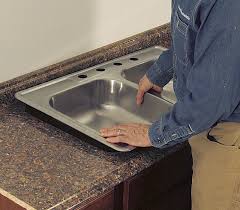 laminate countertop for a sink