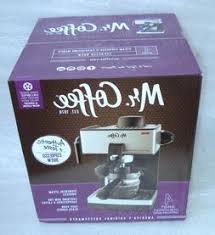 Coffee espresso and cappuccino maker.steam pressure brewing. Mr Coffee Espresso Machine With Milk Frother Milkfrothers
