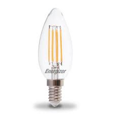 Energizer 4w 40w Led Candle Ses E14 Filament Non Dim Light Bulbs