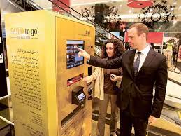 proving its metal dubai atm gives gold