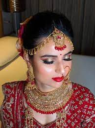 north indian bridal look makeup by