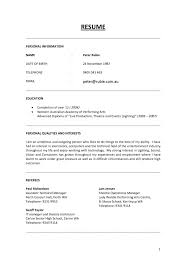 Audio Engineer Resume Sample For Music Production Job And Audio