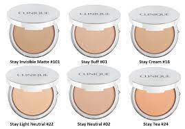 clinique stay matte sheer pressed