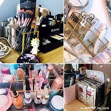 enenes makeup organizer pen cup holder
