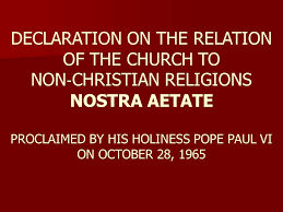Image result for Photos of Nostra Aetate 2